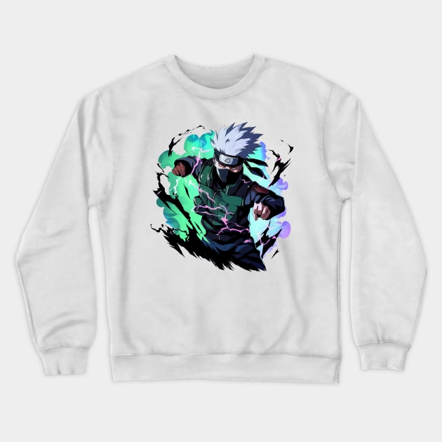 kakashi Crewneck Sweatshirt by fancy ghost